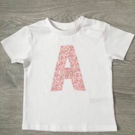 Pack Rosa Flores: braguita y camiseta
